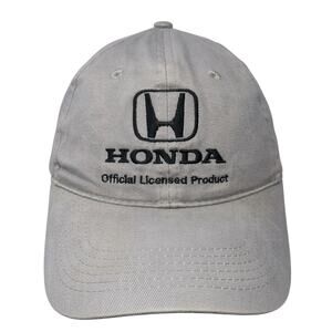 Honda Official Licensed Product Baseball Cap Gray One Size Adjustable AMC Cotton